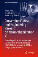 Converging Clinical And Engineering Research On Neurorehabilitation V Conference On Neurorehabilitation Icnr 2024 Volume 2 Jose L Pons