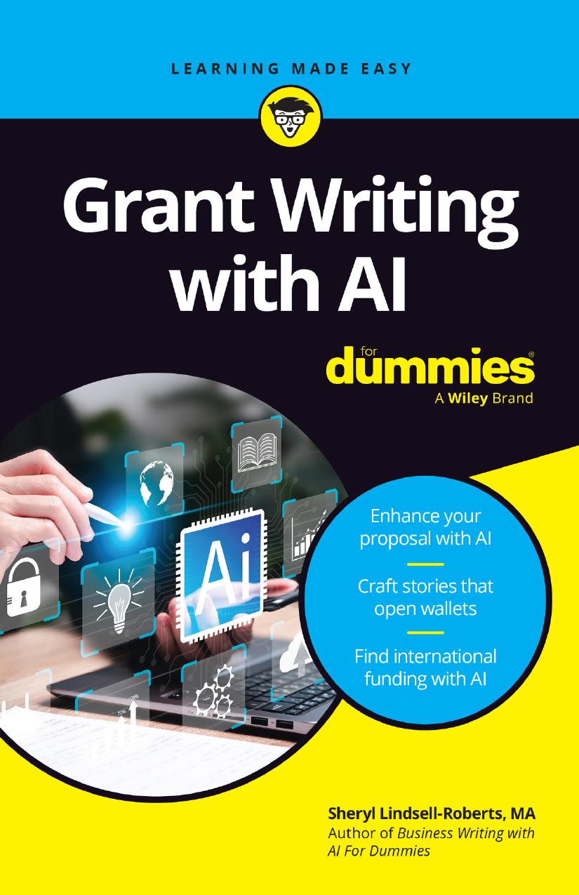 Grant Writing With Ai For Dummies 1st Edition Sheryl Lindsellroberts
