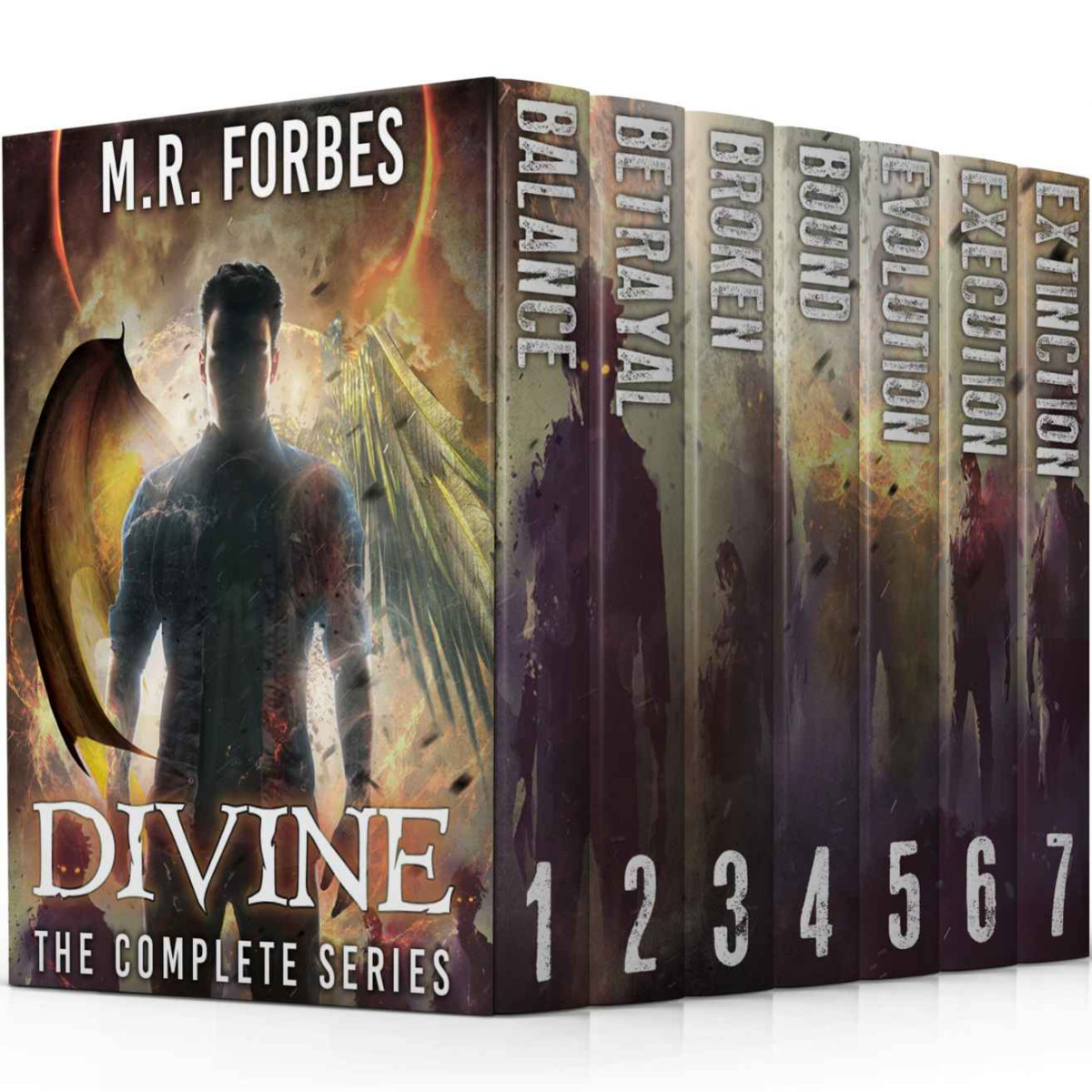 Divine The Complete Series Box Set Books 17 M R Forbes