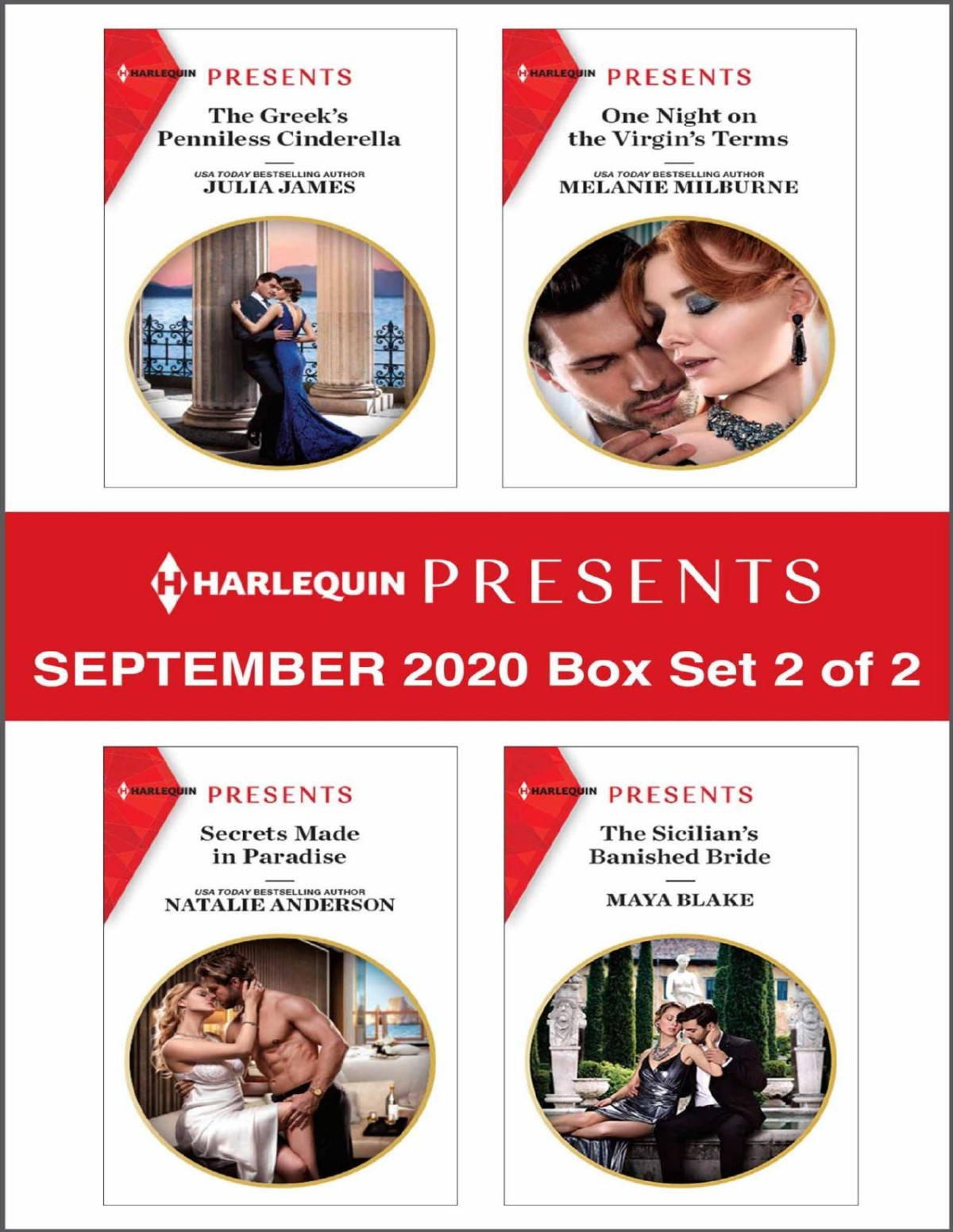 Harlequin Presentsseptember 2020box Set 2 Of 2 Julia James
