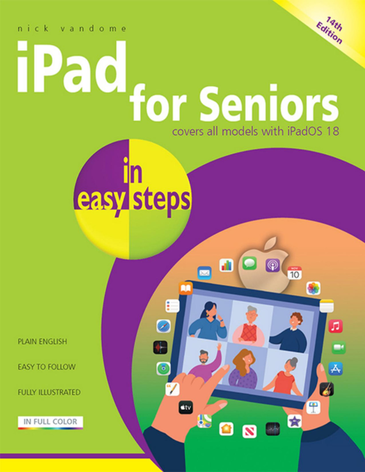 Ipad For Seniors In Easy Steps 14th Edition Nick Vandome