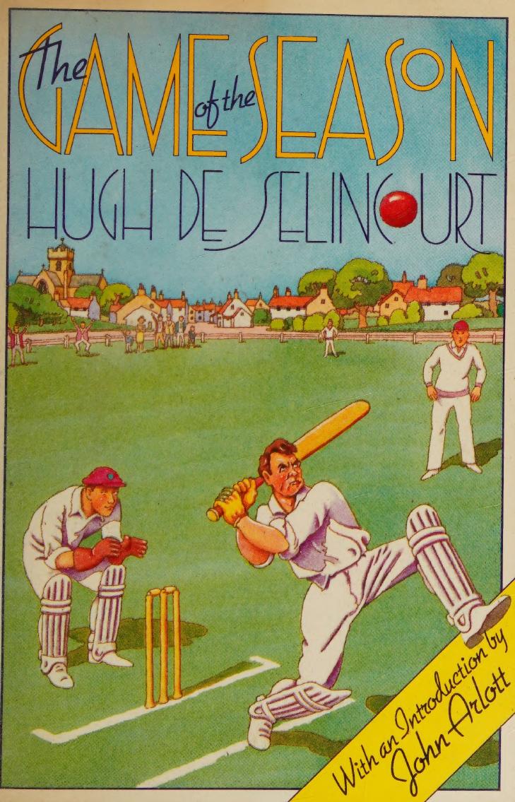 The Game Of The Season Hugh De Slincourt