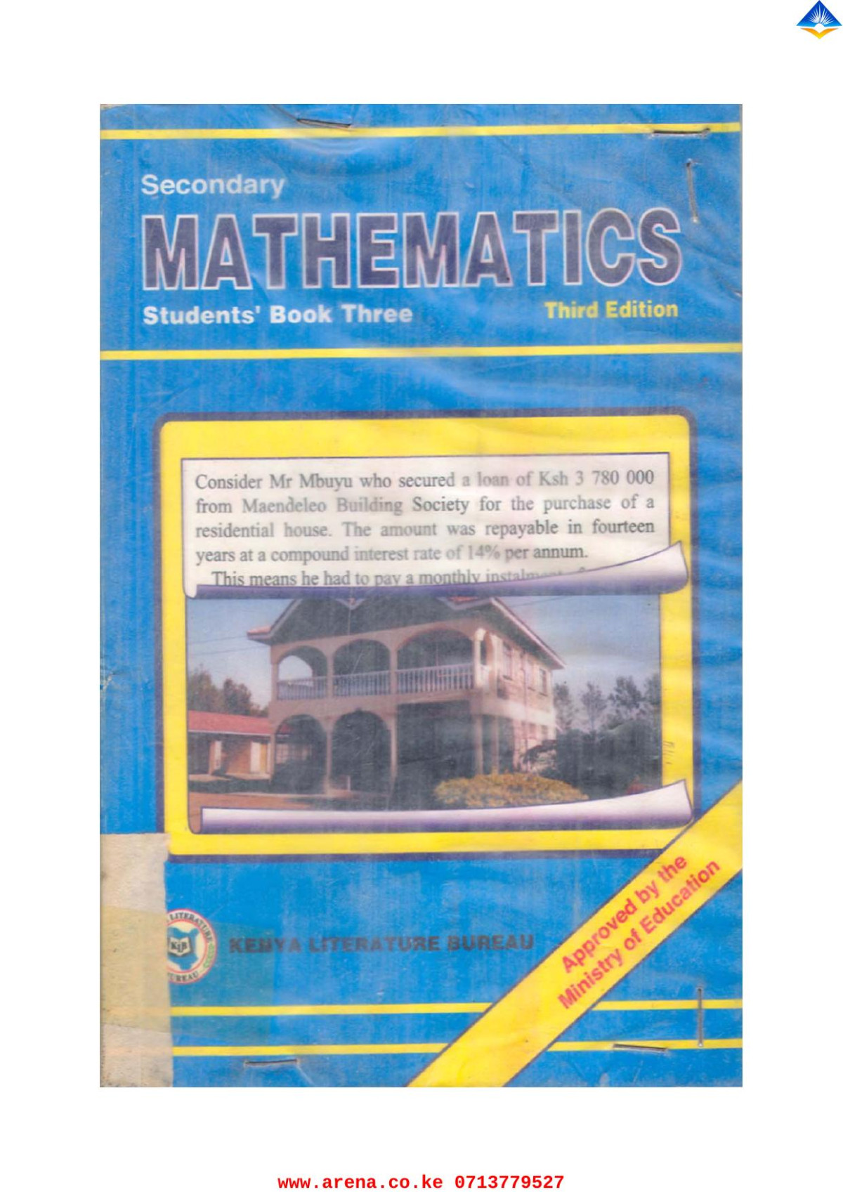 Secondary Mathematics Students Book Three 3rd Edition Kenya Literature Bureau