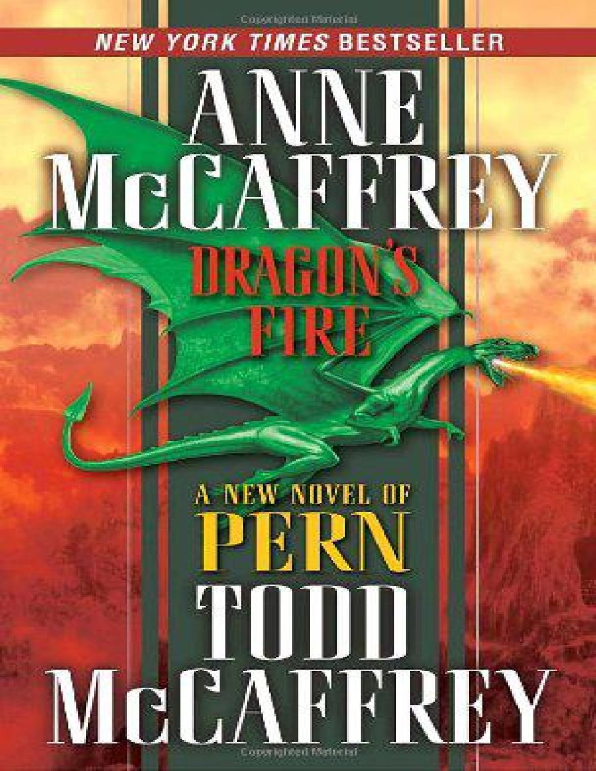 Dragons Fire Anne Mccaffrey Todd J Mccaffrey