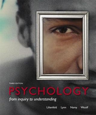 Psychology From Inquiry To Understanding Third Edition Lilienfeld