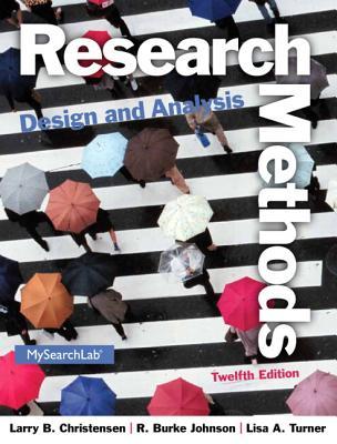 Research Methods Design And Analysis 12 Ed Global Ed Christensen