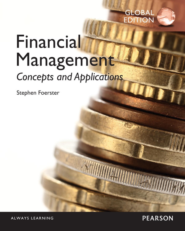 Financial Management Concepts And Applications Foerster Stephen Robert