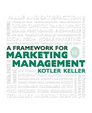 A Framework For Marketing Management Sixth Edition Keller Kevin Lane Kotler