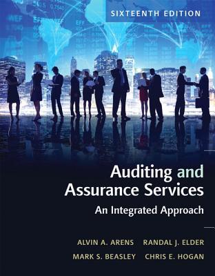 Auditing And Assurance Services Sixteenth Edition Arens Alvin A Beasley