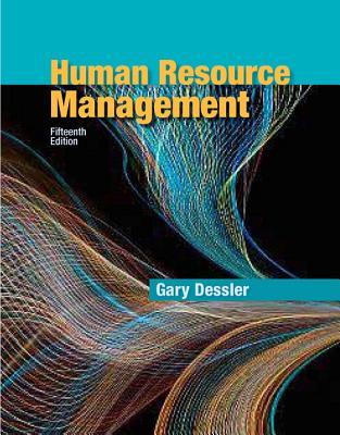 Human Resource Management Fifteenth Edition Dessler Gary