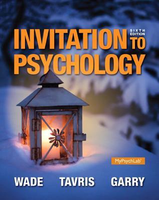 Invitation To Psychology Carole Wade Carol Tavris