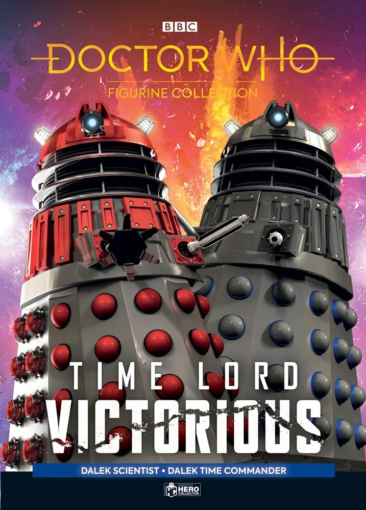 Doctor Who Figurine Collection Time Lord Victorious 2 Dalek Scientist And Dalek Time Commander Mission To The Known James Goss