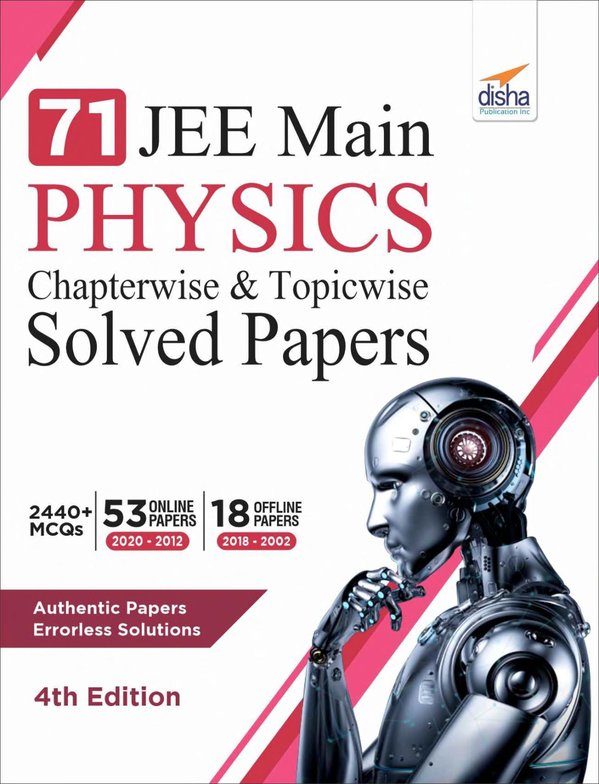71 Jee Main Physics Online 2020 2012 Offline 2018 2002 Chapterwise Topicwise Solved Papers 4th Edition 4th Disha Experts