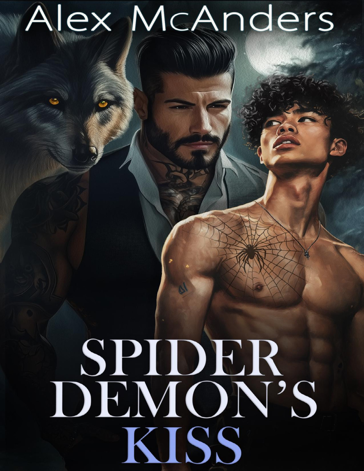 Spider Demons Kiss A Dark Mm Paranormal Romance Alex Mcanders