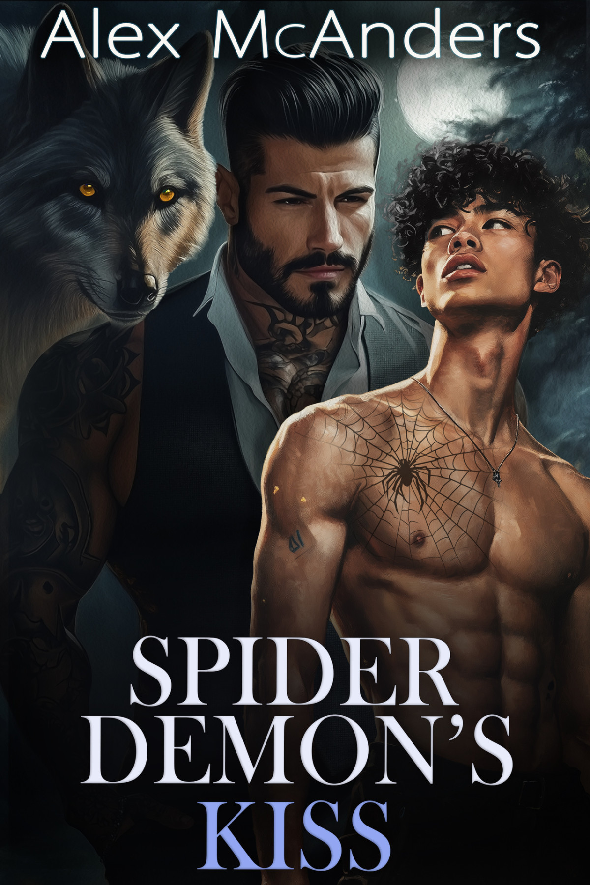 Spider Demons Kiss A Dark Mm Paranormal Romance Alex Mcanders