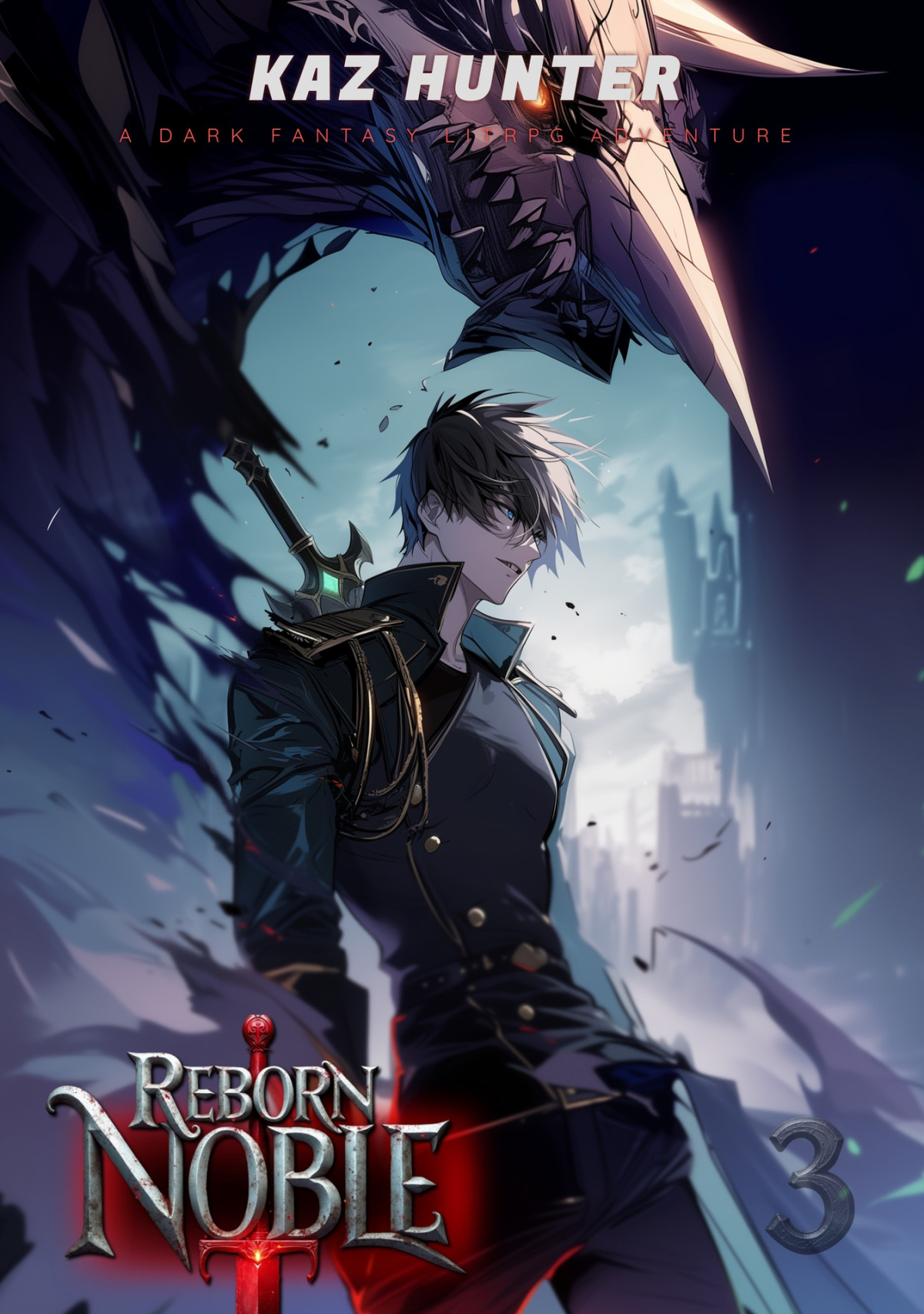 Reborn Noble 3 A Fantasy Litrpg Adventure Rebirth Of The Disgraced Noble Son Book 3 1st Edition Kaz Hunter