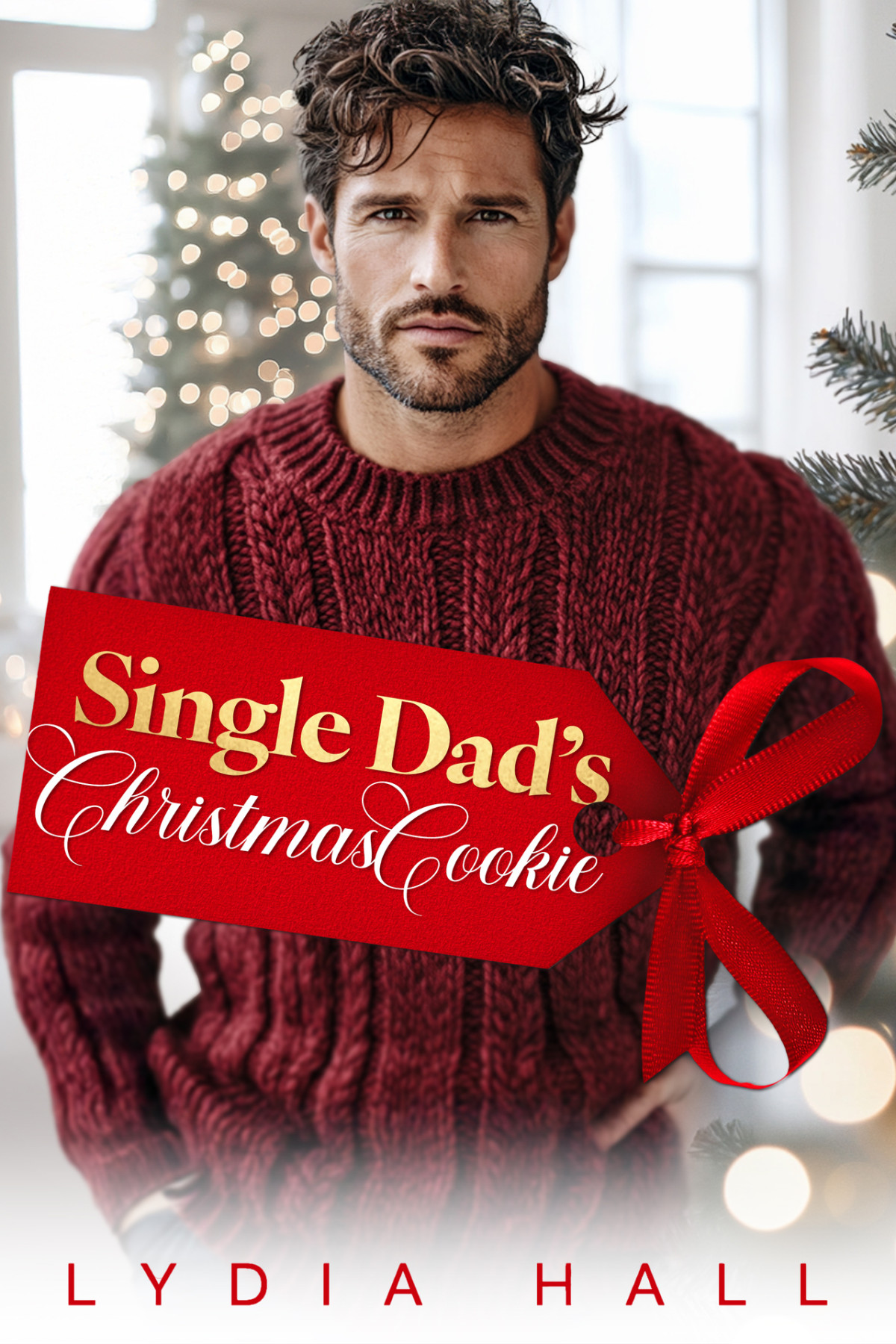 Single Dads Christmas Cookie Holiday Hearts Lydia Hall