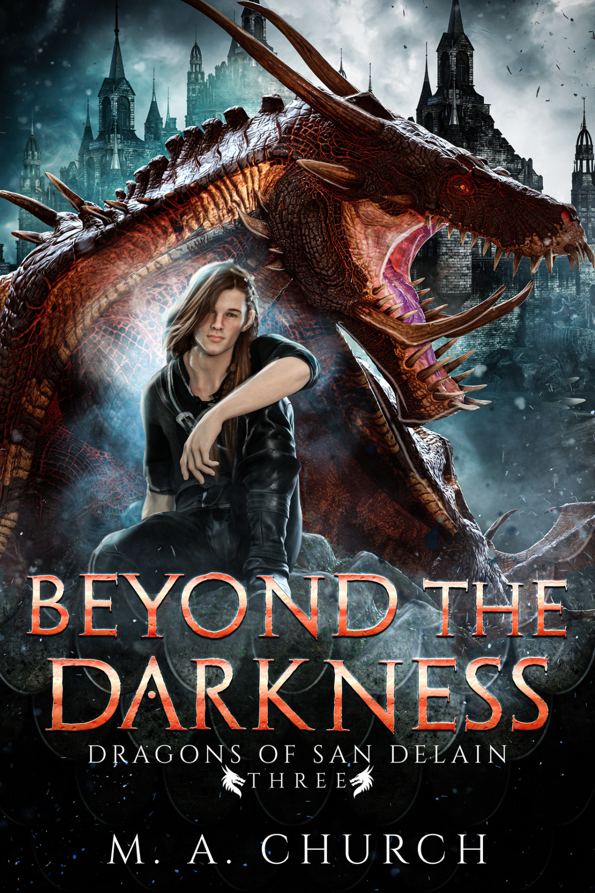 Beyond The Darkness Dragons Of San Delain Book 3 Ma Church