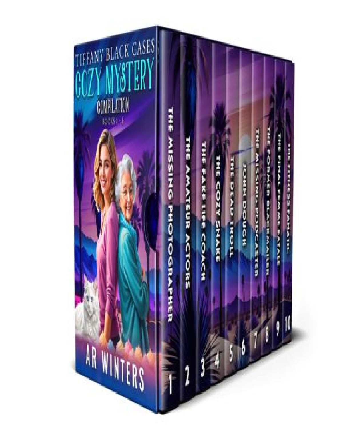 Tiffany Black Cases Cozy Mystery Compilation Books 1 to 10 Cozy Mystery Compilations Kindle Edition by A R Winters ISBN B0DBB9C8FJ