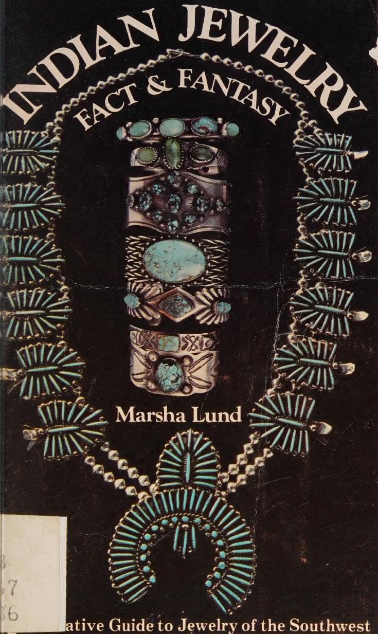 Indian Jewelry Fact And Fantasy Marsha Mayer Lund