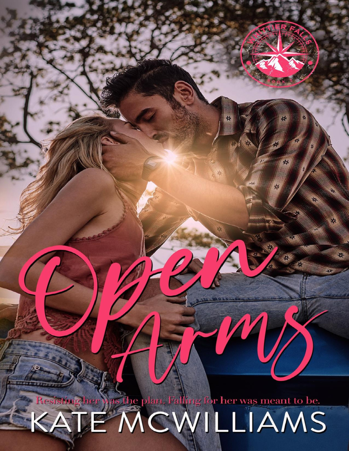Open Arms A Single Dad Small Town Western Romance Whittier Falls Book 3 Kate Mcwilliams