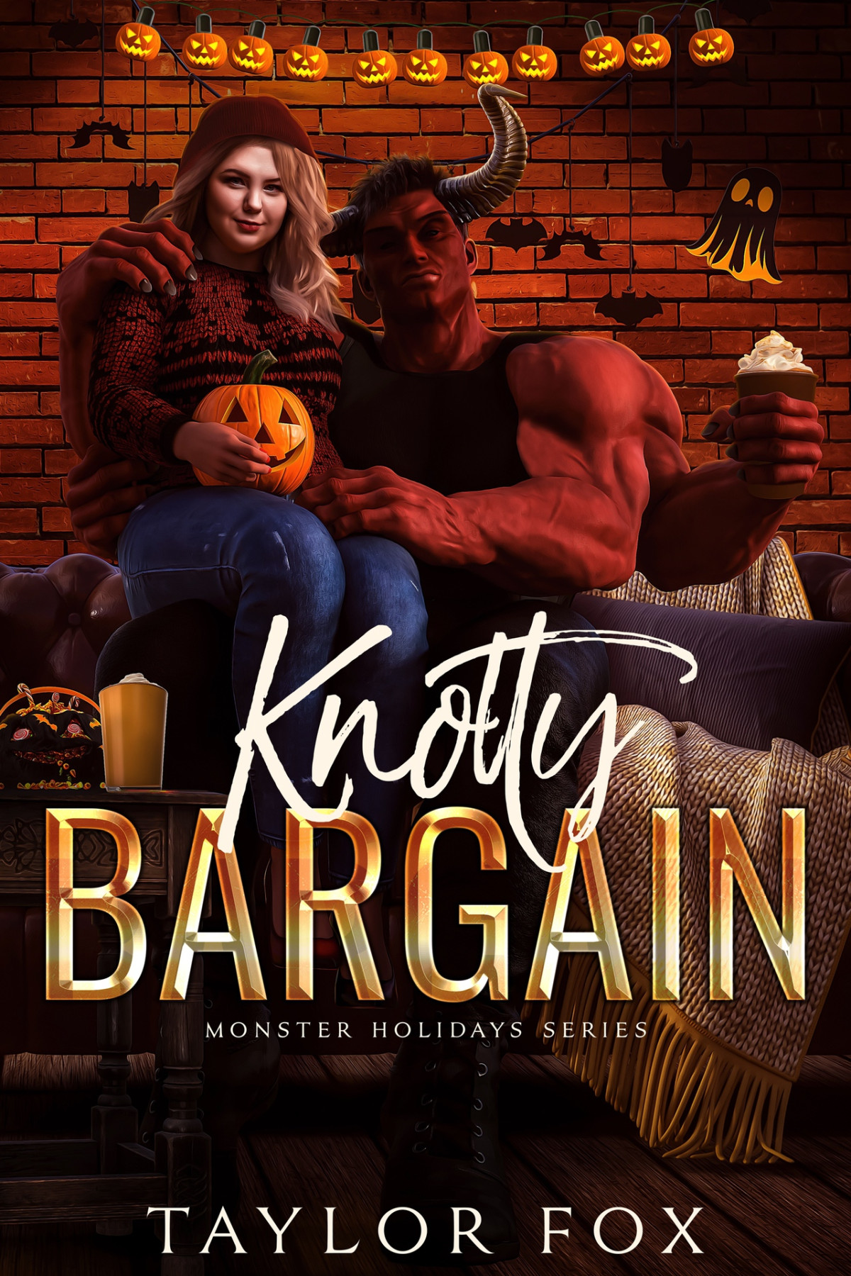 Knotty Bargain A Cozy Halloween Romance Taylor Fox