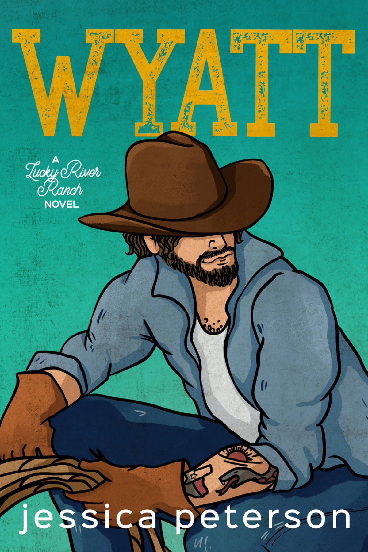 Wyatt Lucky River Ranch Book 2 Peterson Jessica