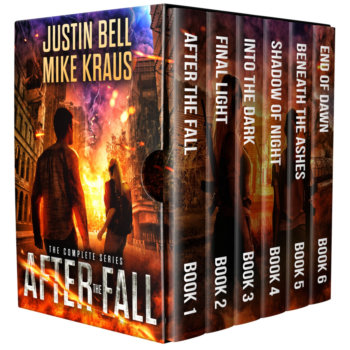After The Fall The Complete Series A Postapoc Survival Thriller Series Justin Bell Mike Kraus