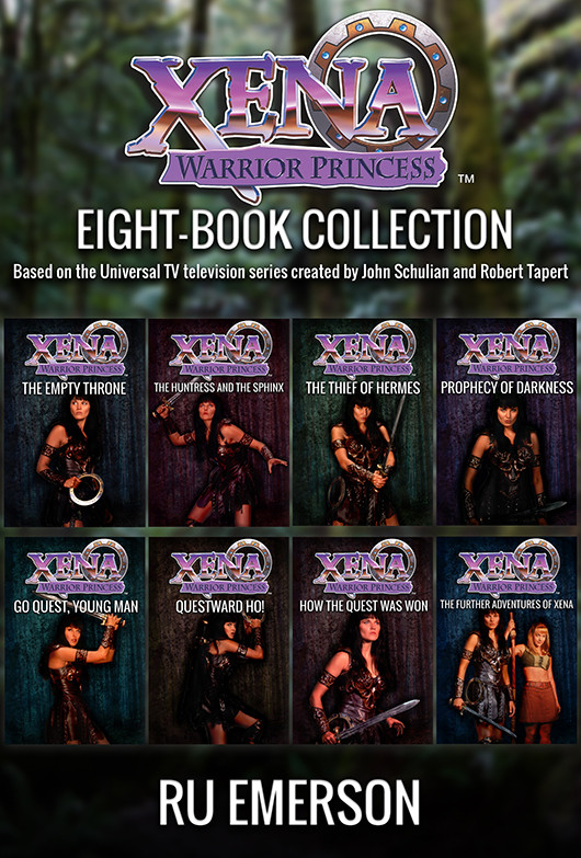 Xena Warrior Princess Eight Book Collection Ru Emerson