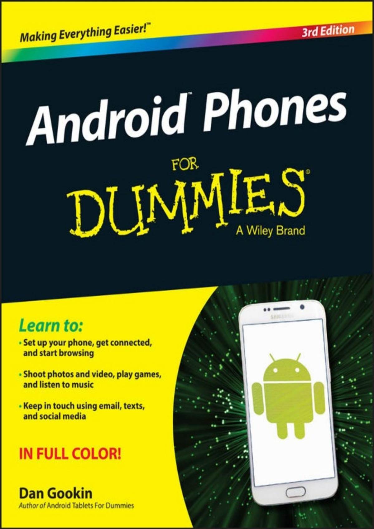 Android Phones For Dummies For Dummies Computertech Dan Gookin Gookin