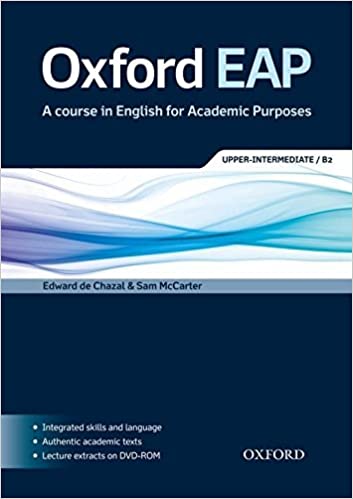 Oxford Eap A Course In English For Academic Purposes Upperintermediateb2 Edward De Chazal