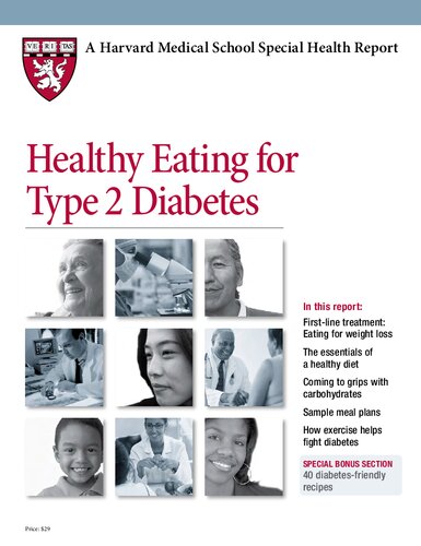 Healthy Eating For Type 2 Diabetes David M Nathan Linda M Delahanty
