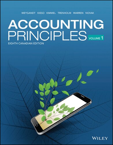 Accounting Principles 8th Canada Jerry J Weygandt Donald E Kieso