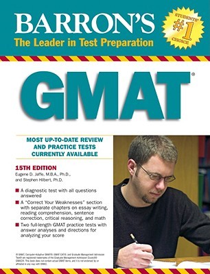 Barrons Gmat Barrons How To Prepare For The Graduate Management Admission Test Gmat 11 Ed 11th Edition Jaffe
