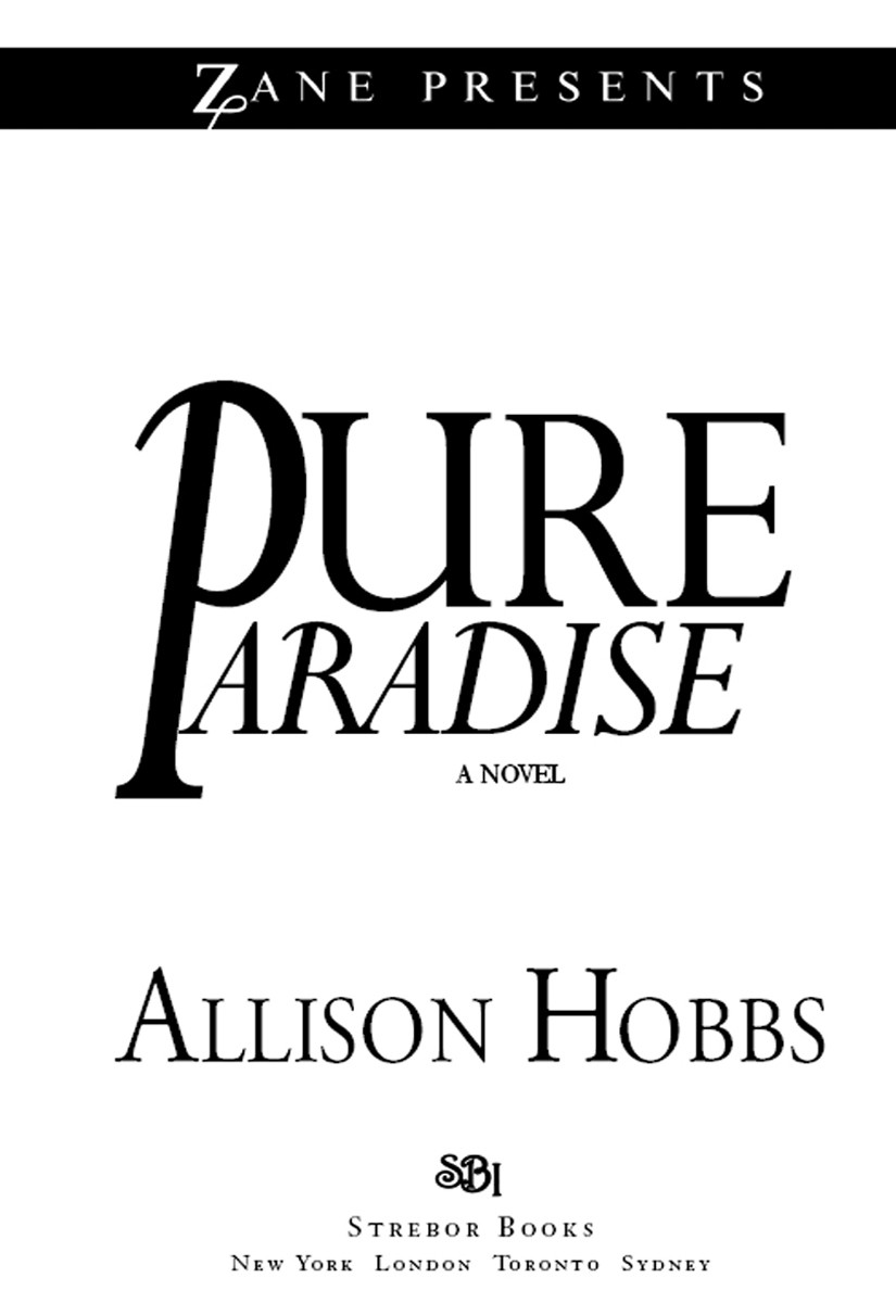 Pure Paradise Zane Presents Allison Hobbs