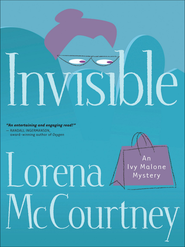 Invisible 1st Edition by Lorena McCourtney ISBN 0800759532 9780800759537