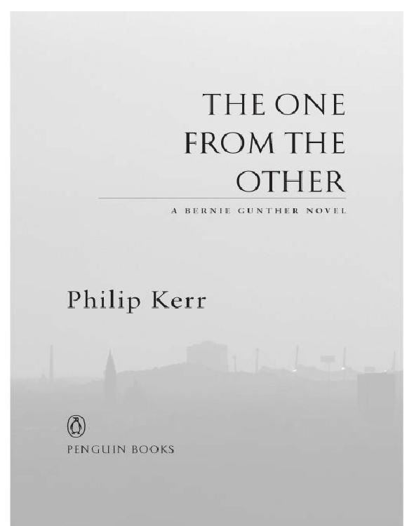 The One From The Other 2006 Philip Kerr