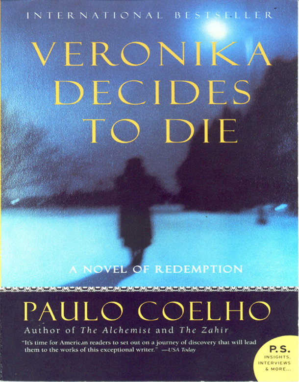 Veronika Decides To Die Paulo Coelho