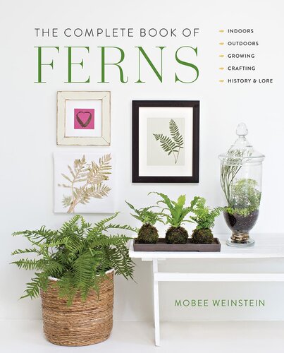 The Complete Book Of Ferns Indoors Outdoors Growing Crafting History Lore Mobee Weinstein