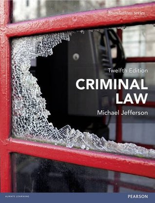 Criminal Law Twelfth Edition Jefferson Michael