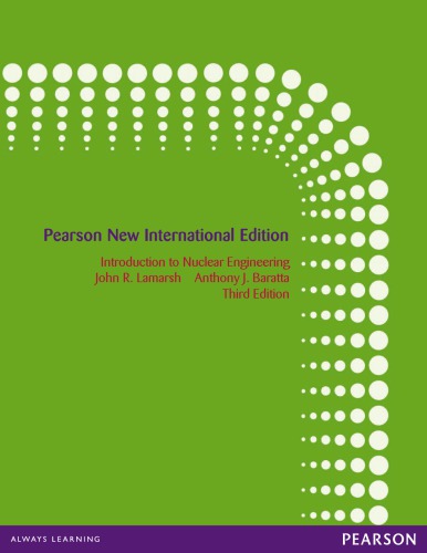 Introduction To Nuclear Engineering 3rd Ed Baratta Anthony J Lamarsh