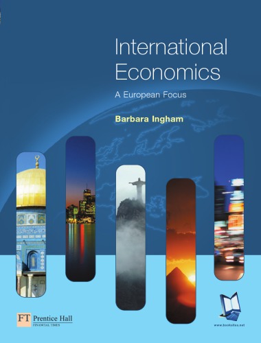 International Economics A European Focus Ingham Barbara
