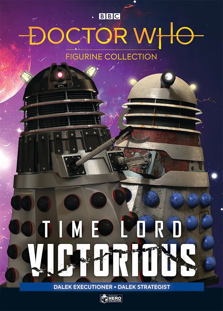 Doctor Who Figurine Collection Time Lord Victorious 3 Dalek Executioner And Dalek Strategist Exit Strategy James Goss
