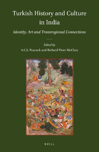 Turkish History And Culture In India Identity Art And Transregional Connections A C S Peacock