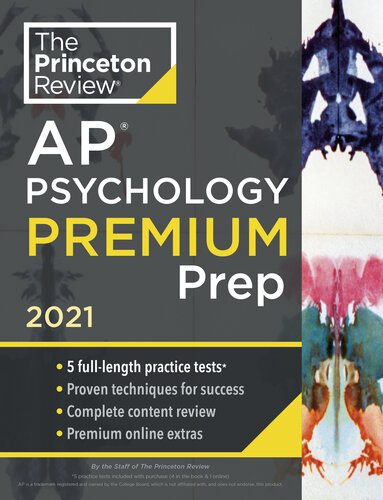 5 Practice Tests Complete Content Review Strategies Techniques Ap Psychology Premium Prep The Princeton Review