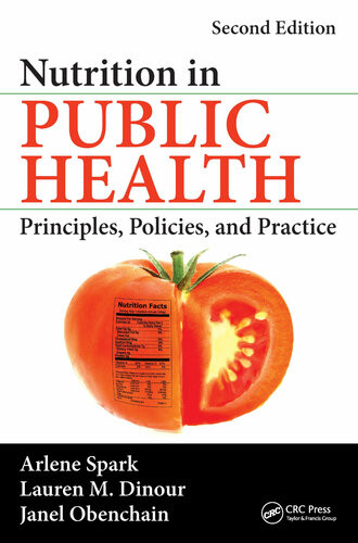 Nutrition In Public Health Principles Policies And Practice Arlene Spark