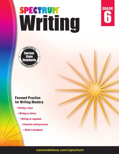 Spectrum Writing Grade 6 Spectrum