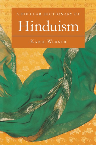 A Popular Dictionary Of Hinduism Werner Karel