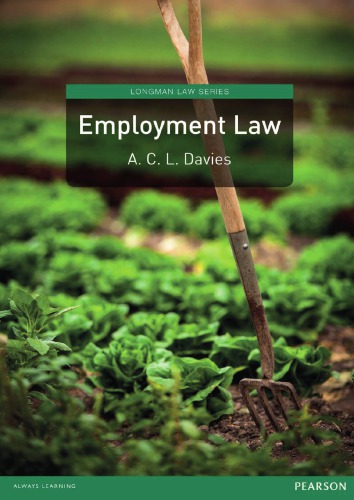 Employment Law Davies Anne C L