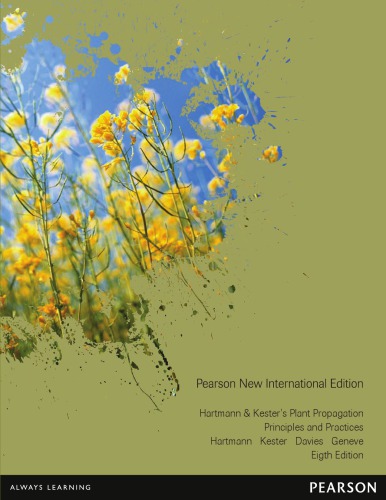 Hartmann Kesters Plant Propagation Principles And Practice 8th Ed Hartmann